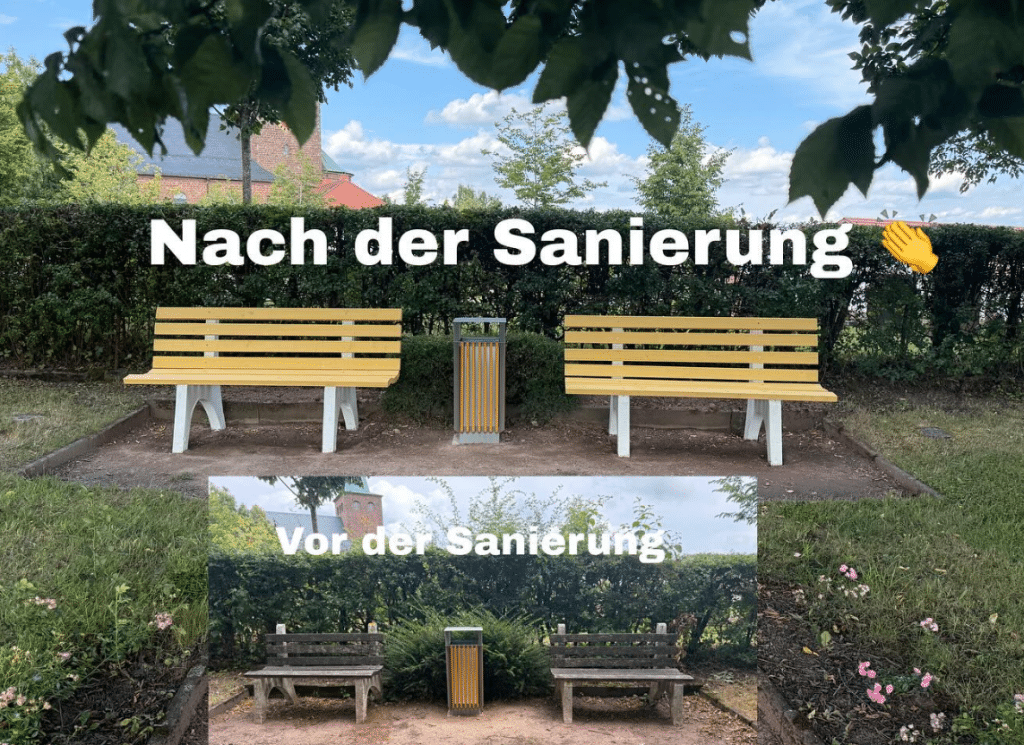 Neue Bänke für Weselberg