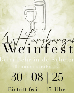 Einladung Weinfest 2025