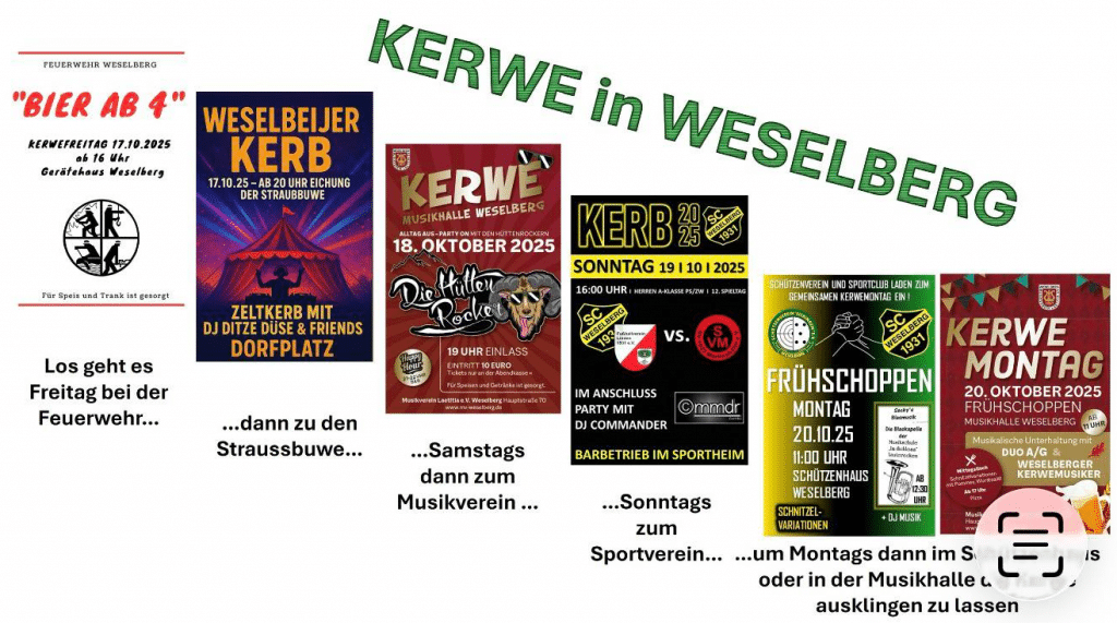 Kerwe Weselberg 2025