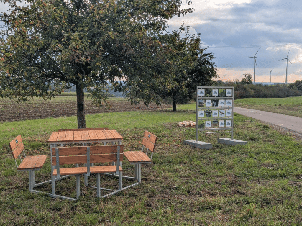Sitzbank und Memory