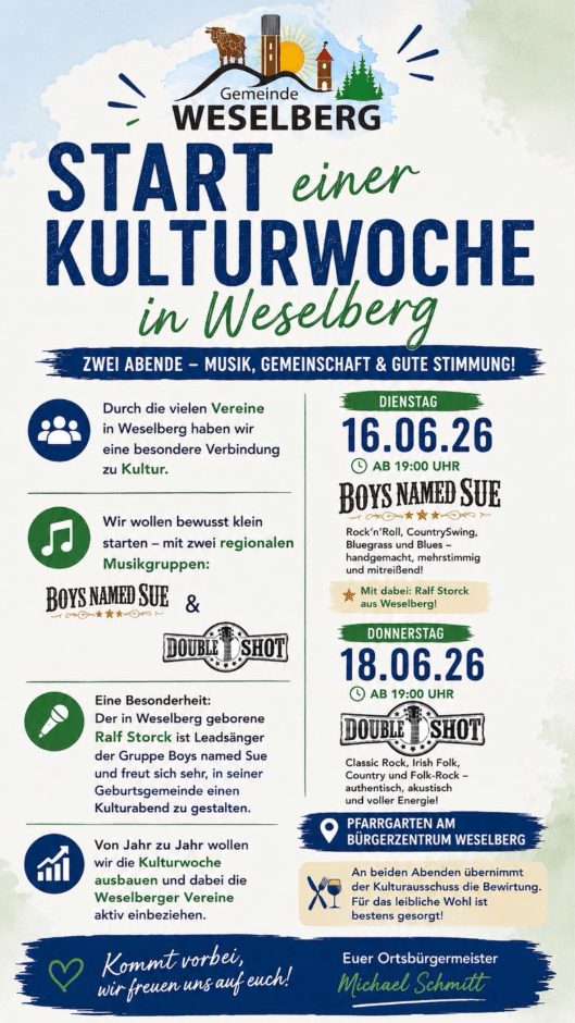 Kulturwoche 2026