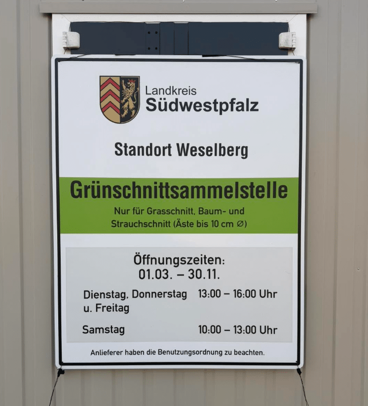 Grünabfallplatz